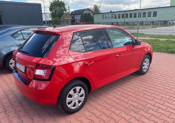 Skoda Fabia cena 22900 przebieg: 239000, rok produkcji 2016 z Drzewica małe 11
